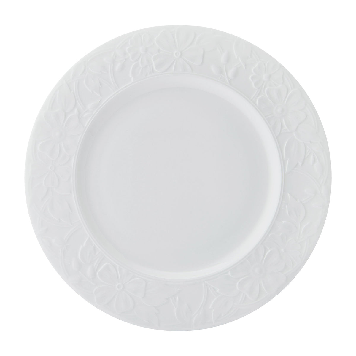 White 12 Piece Bone China Dinnerware Set U7560