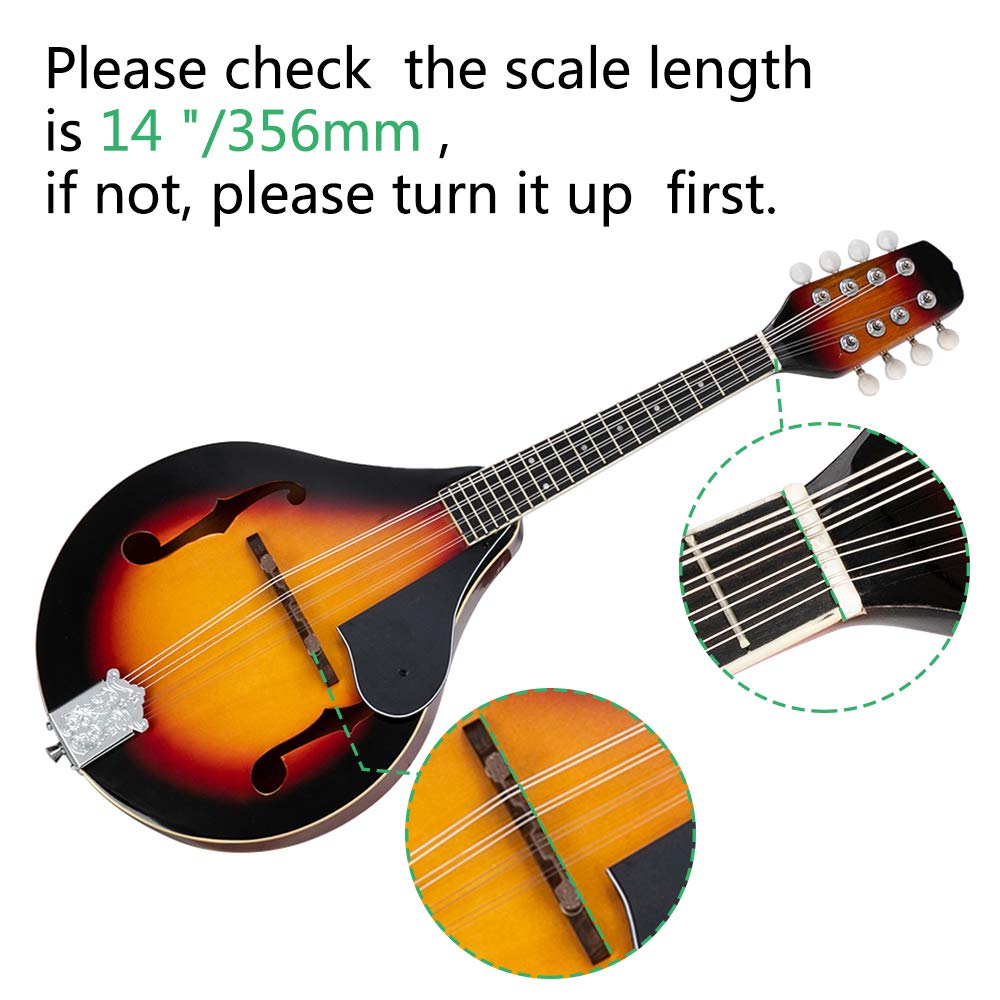 A Style Mandolin Musical Instrument with Guard Board M506418
