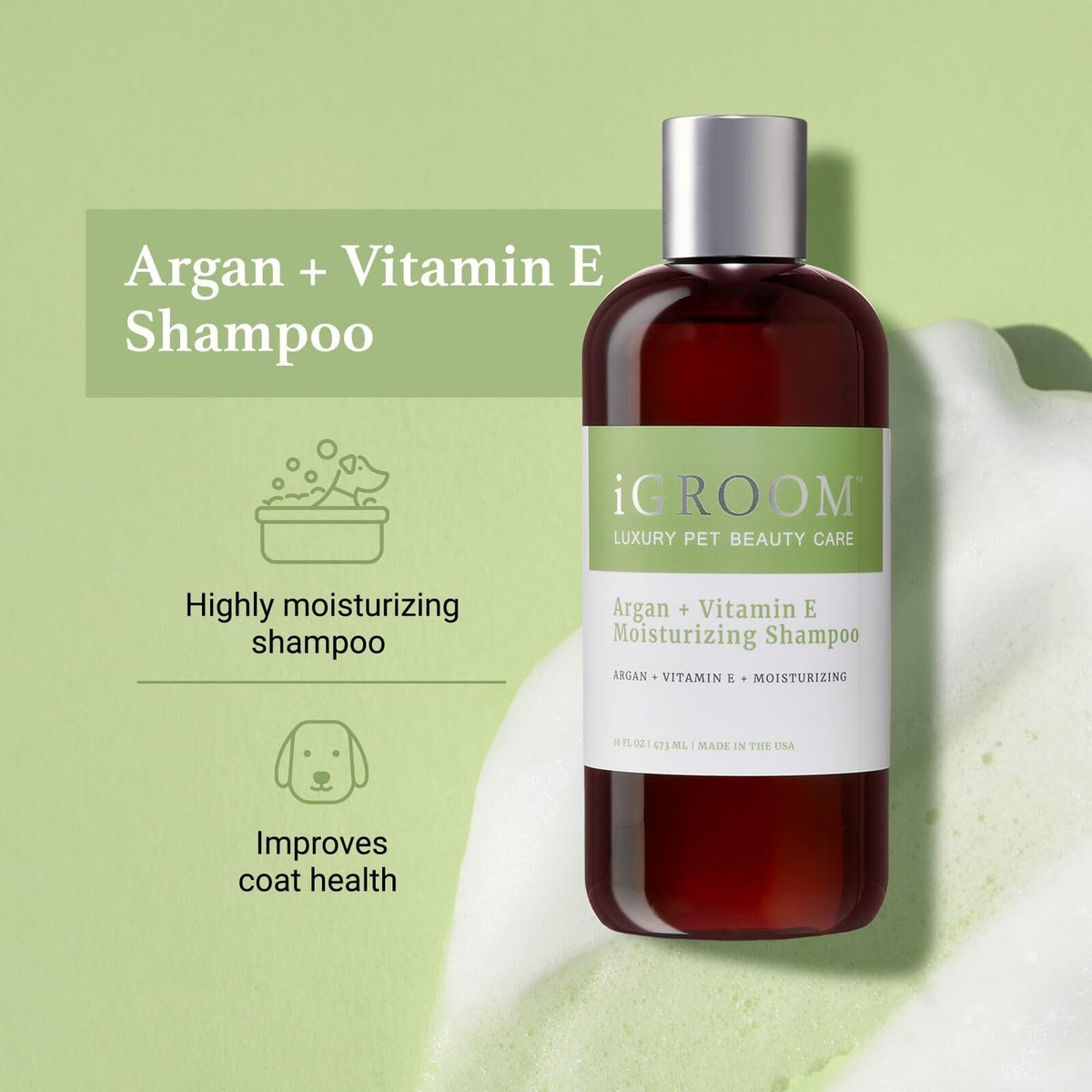 Argan Vitamin E Dog Shampoo Gallon S1708