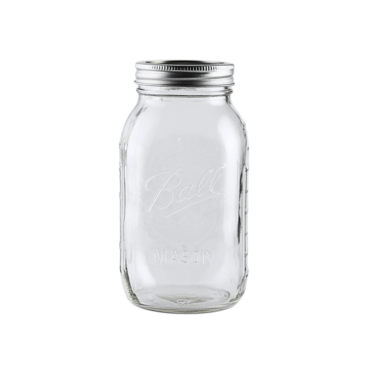 16oz Regular Mouth Glass Mason Jars with Lids & Bands, Set of 12 K1747