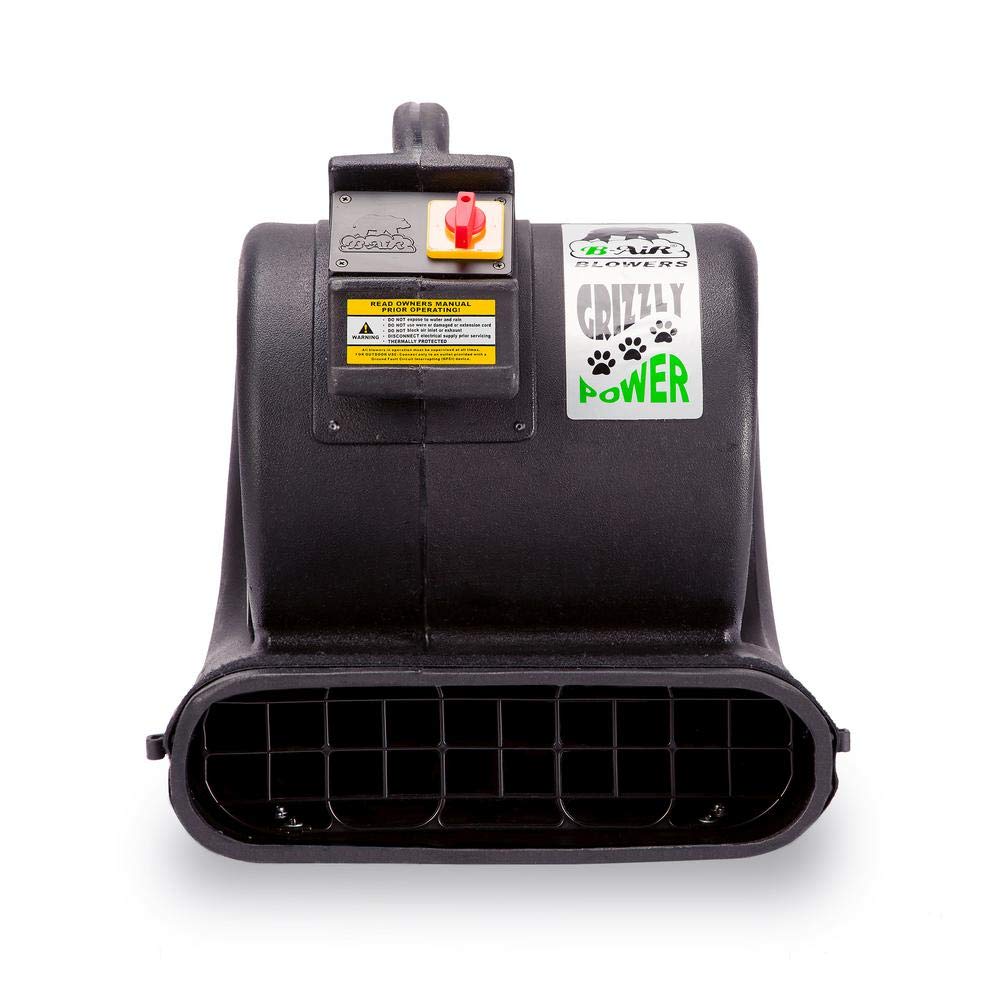 1 HP 3550 CFM Air Mover Carpet Dryer Floor Fan Black Y7009