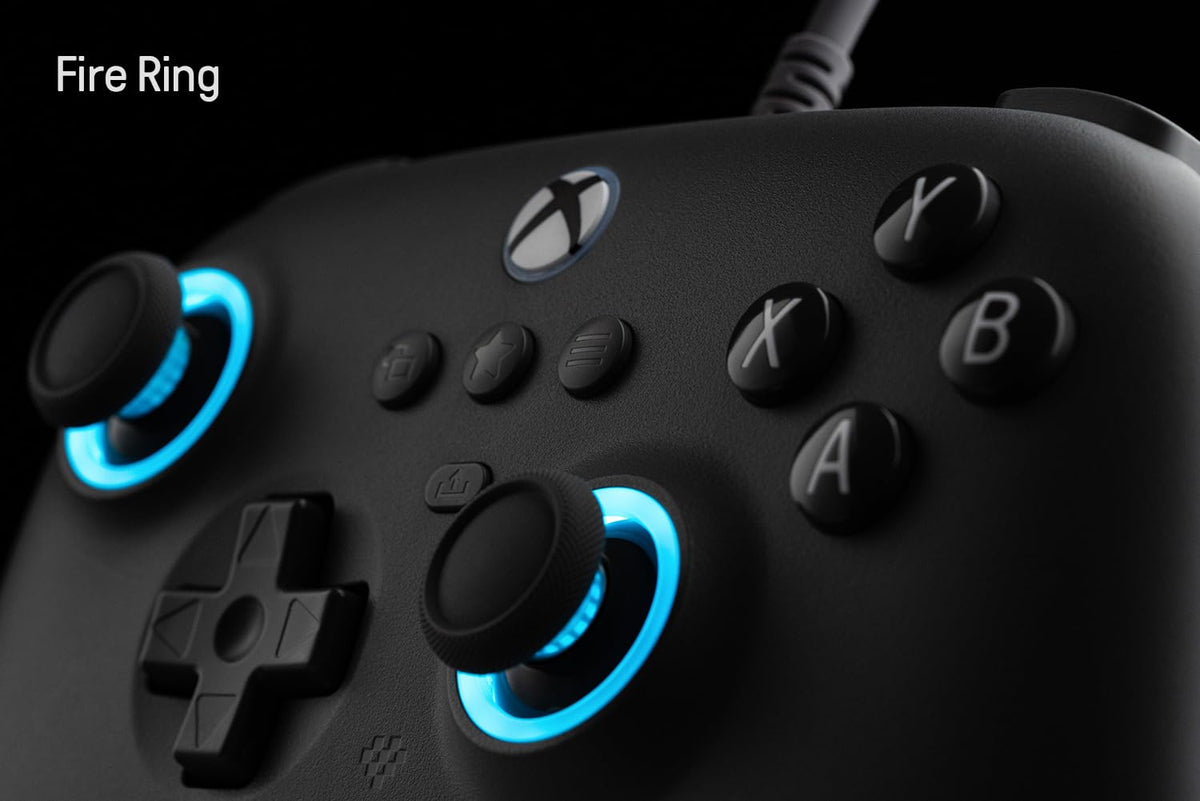Wired Controller with RGB Lighting Dark Gray Z2597