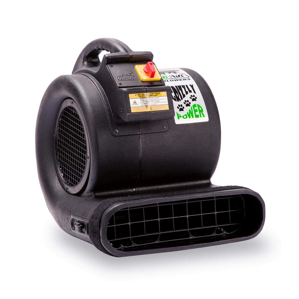 1 HP 3550 CFM Air Mover Carpet Dryer Floor Fan Black Y7009