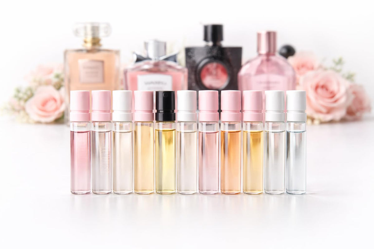 Perfume Discovery Set 10-Piece Fragrance Mini Vial Sampler Kit X8861