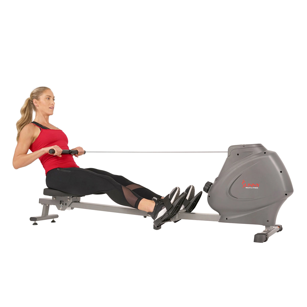 Magnetic Rowing Machine with LCD Monitor R5117