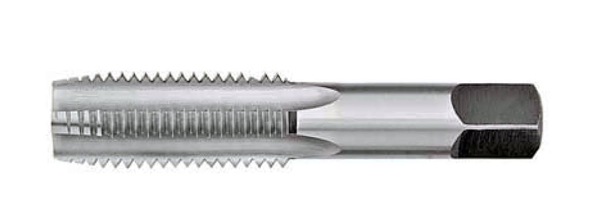 Bottoming Chamfer HSS Hand Tap, Ground, RH, 6 Flute Y191587