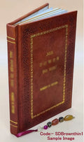 Premium Leather Bound Old Time Anecdotes Book J5882