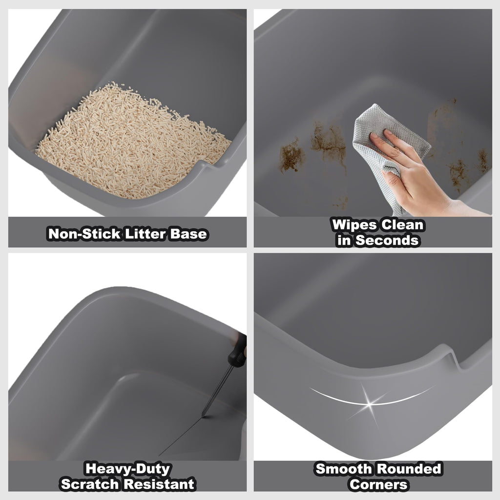 Large High Sides Cat Litter Box B87767