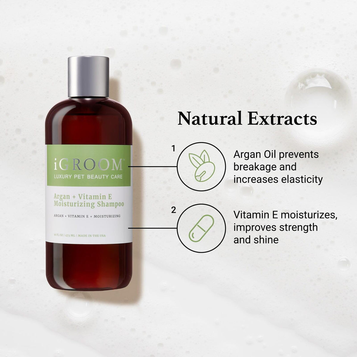 Argan Vitamin E Dog Shampoo Gallon S1708