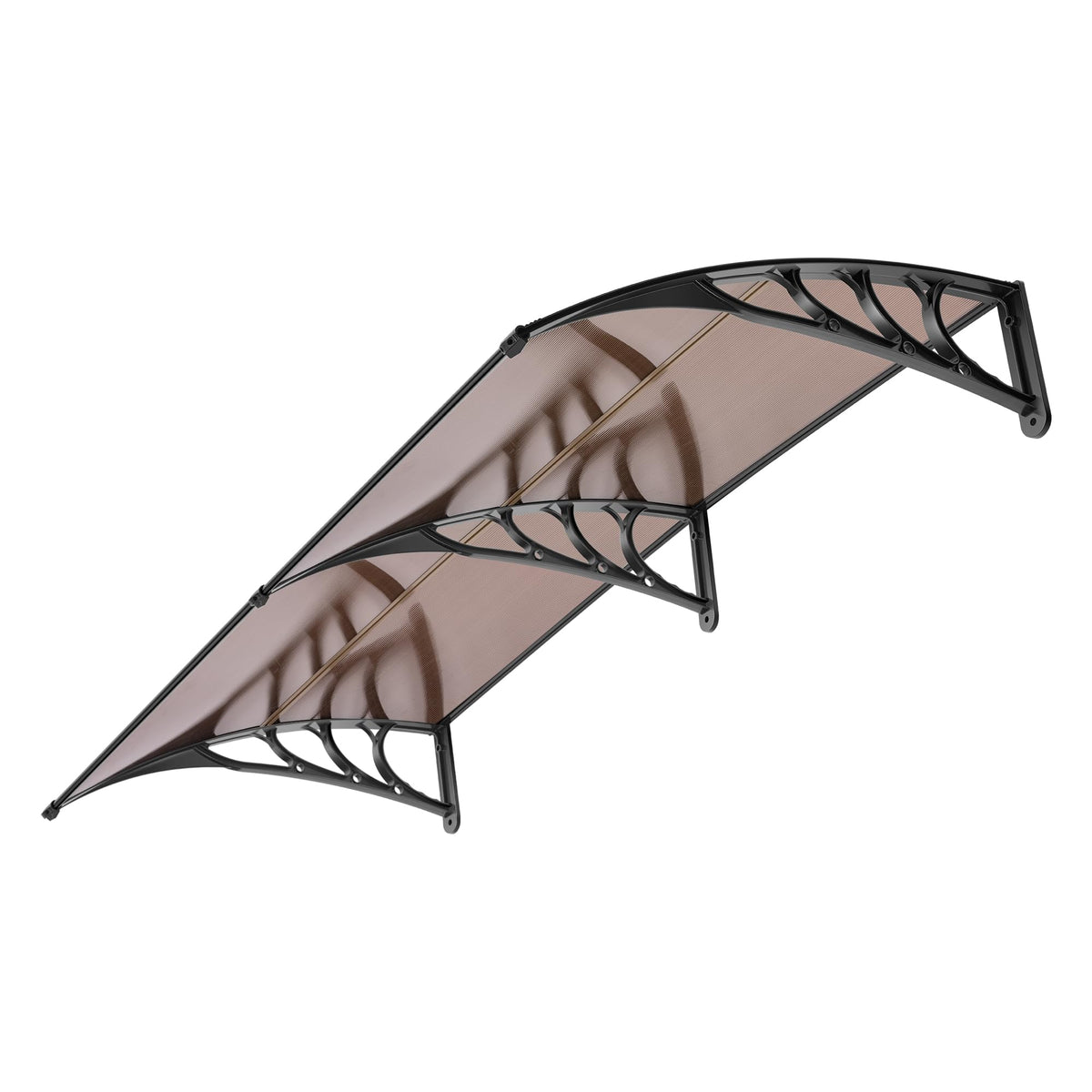 Polycarbonate Window Door Awning Brown 38 Inch x 78 Inch X74921
