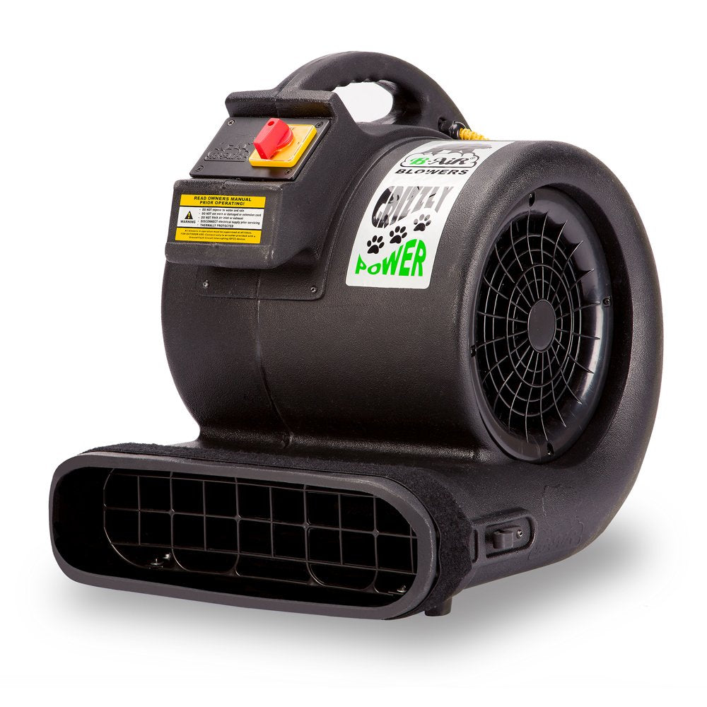 1 HP 3550 CFM Air Mover Carpet Dryer Floor Fan Black Y7009