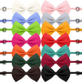 120 Pcs Dog Bow Ties with Adjustable Collar J1633