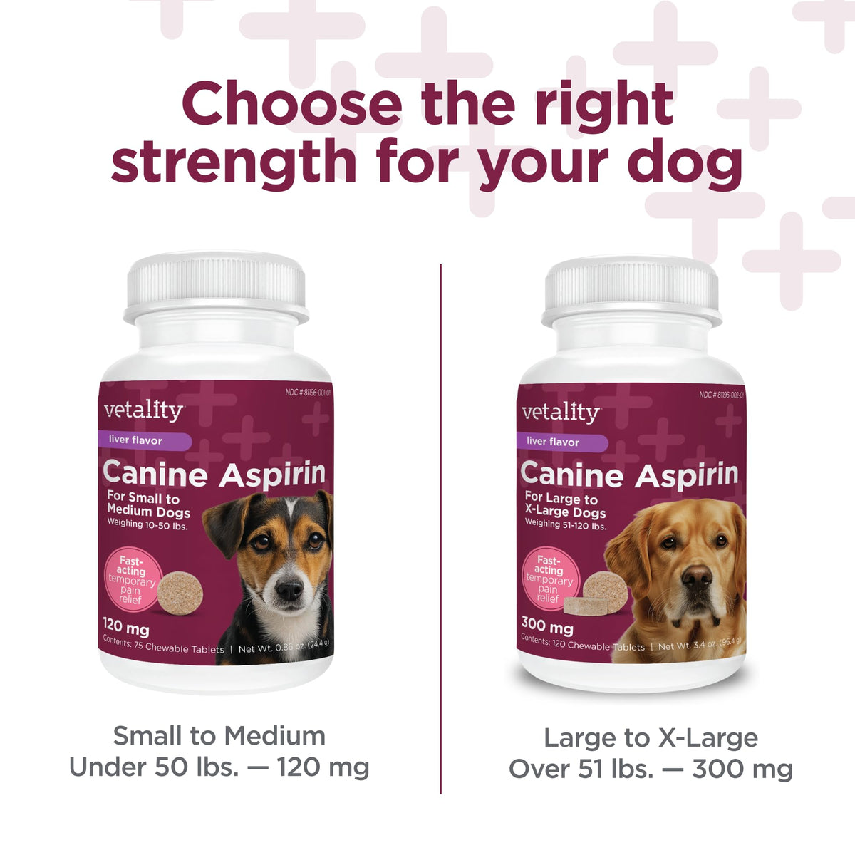 Canine Aspirin 120 ct V240113