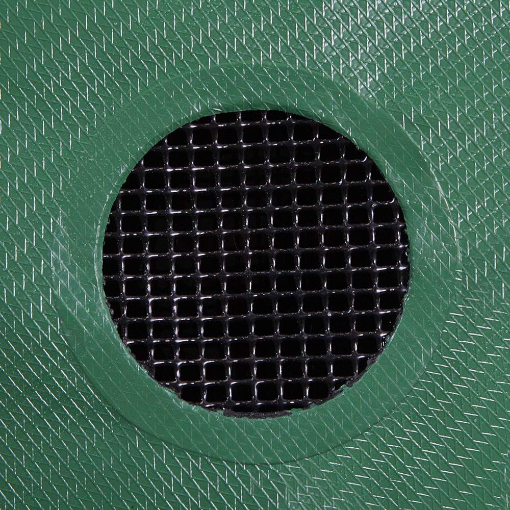 Collapsible 50 Gallon Green Rain Barrel S8836