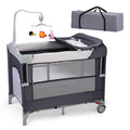 5-in-1 Portable Baby Bassinet with Changing Table and Carry Bag Z23171