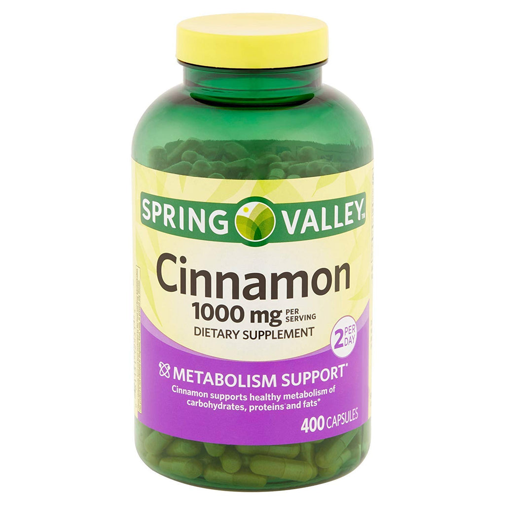 Cinnamon 1000 Mg 400 Capsules U396