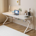 55-Inch Extra Long Desk with Storage Shelf A238011