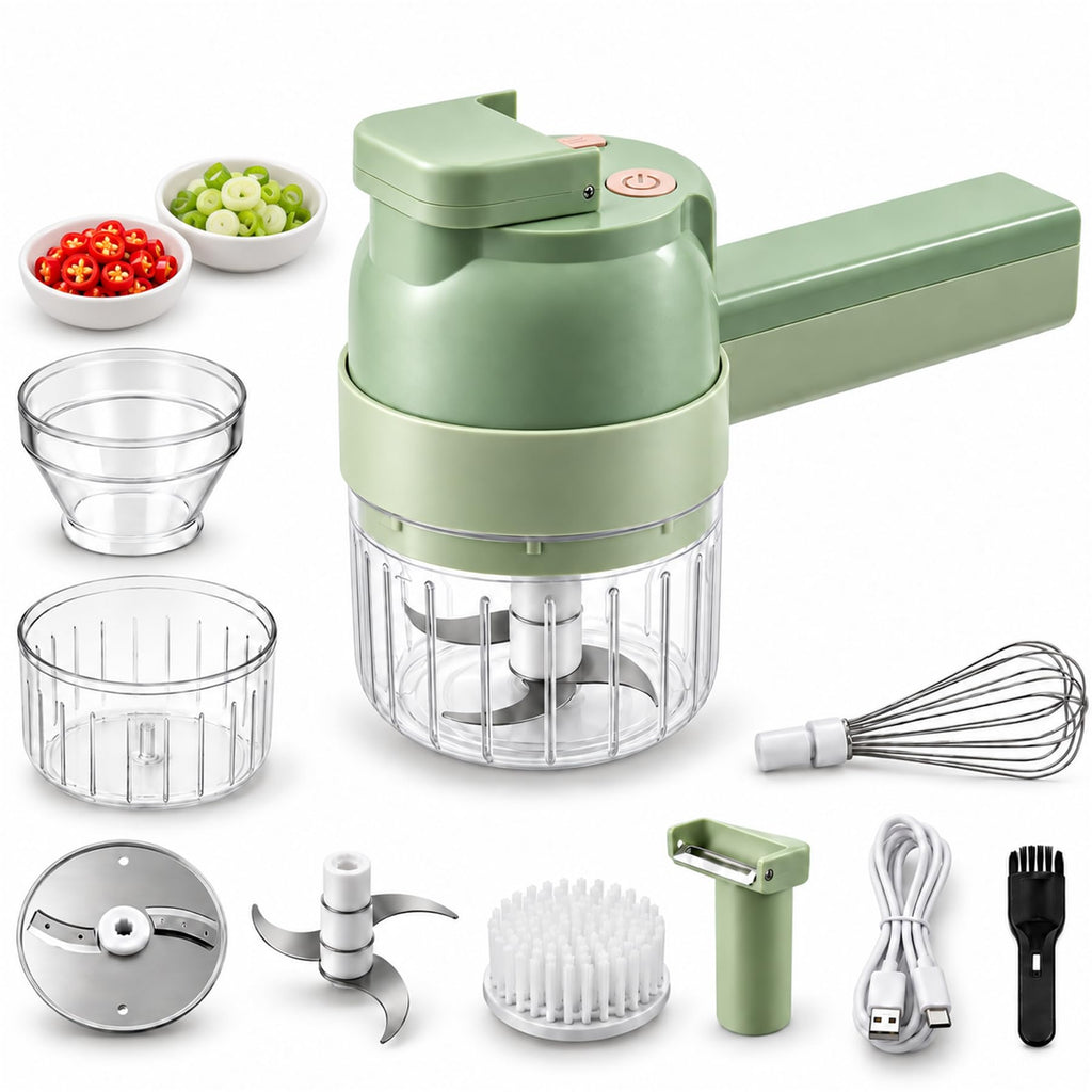5-in-1 Handheld Electric Vegetable Cutter V4159