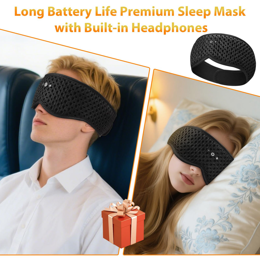 Sleep Mask with Bluetooth Headphones S86616