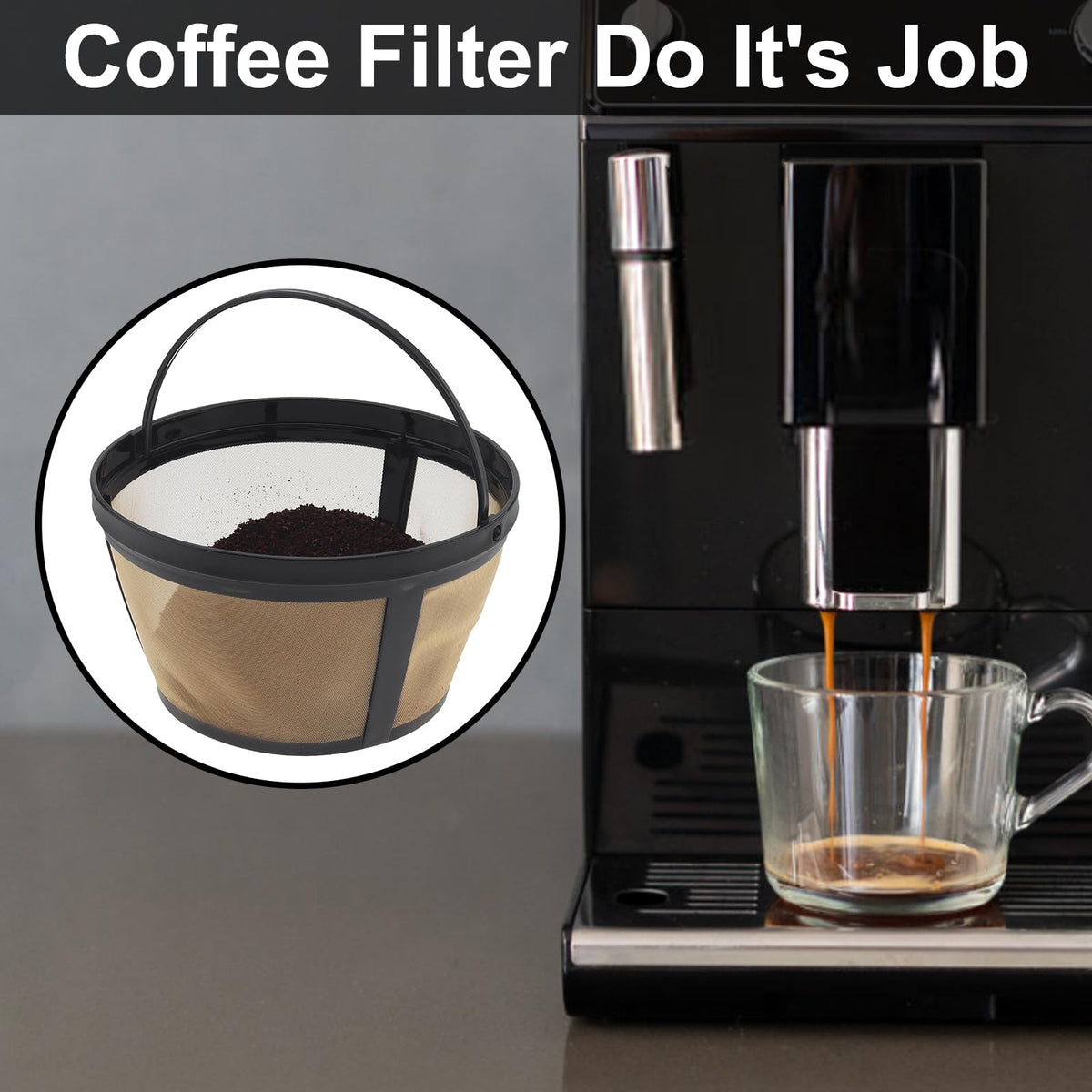 Reusable Coffee Filter Basket 8-12 Cup 2Pack N7008