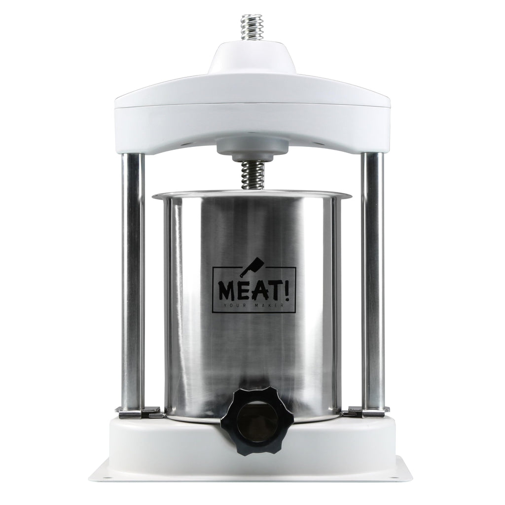 15 Pound Vertical Sausage Stuffer with Stainless Steel Gears L808