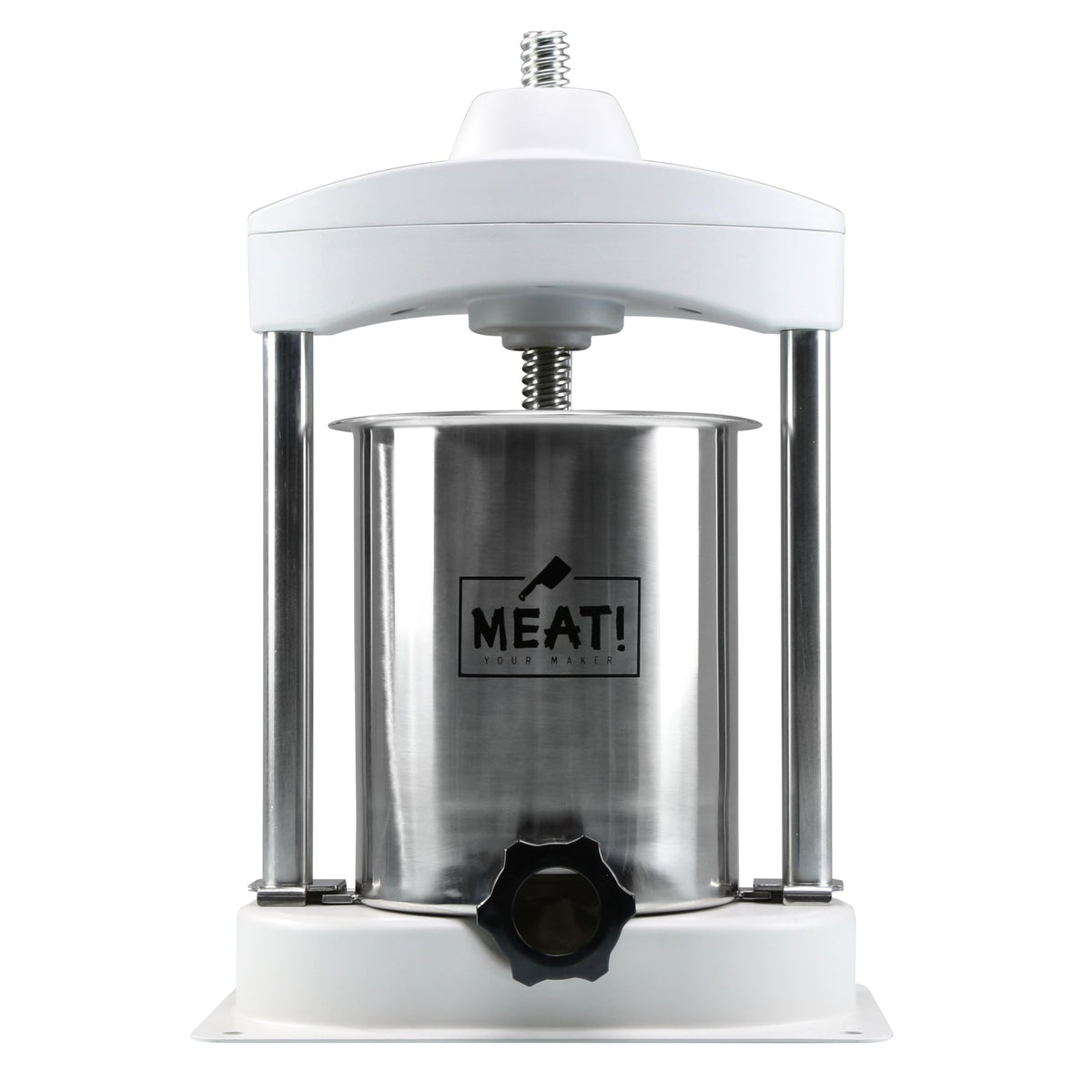 15 Pound Vertical Sausage Stuffer with Stainless Steel Gears L808