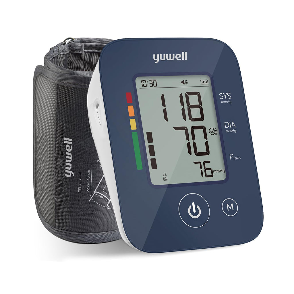Automatic Upper Arm Blood Pressure Monitor with Adjustable Cuff O105