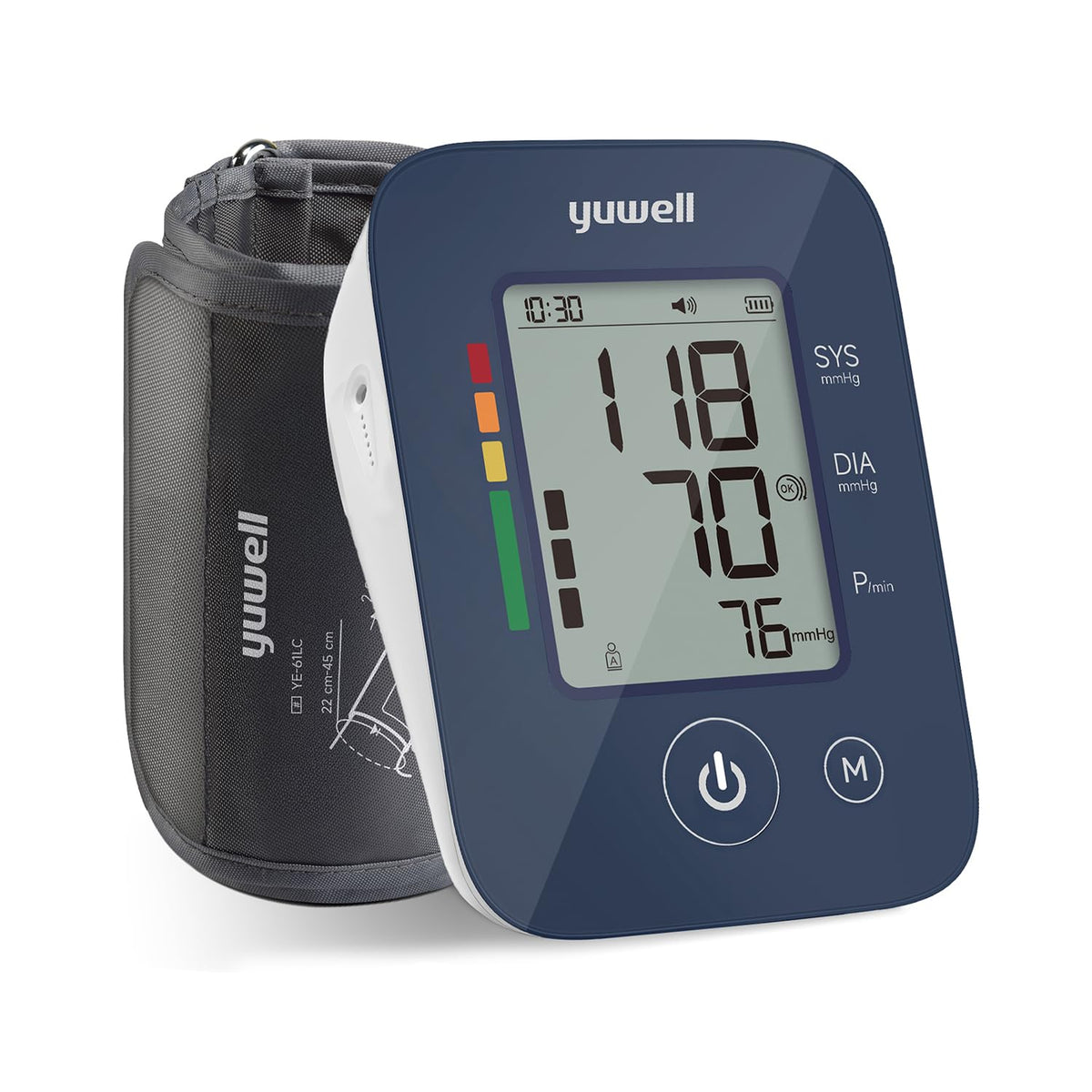 Automatic Upper Arm Blood Pressure Monitor with Adjustable Cuff O105