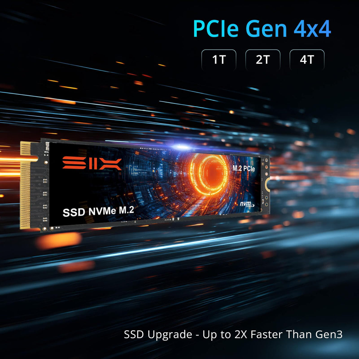 1TB PCIe 4.0 M.2 2280 Internal SSD with Heatsink R98977