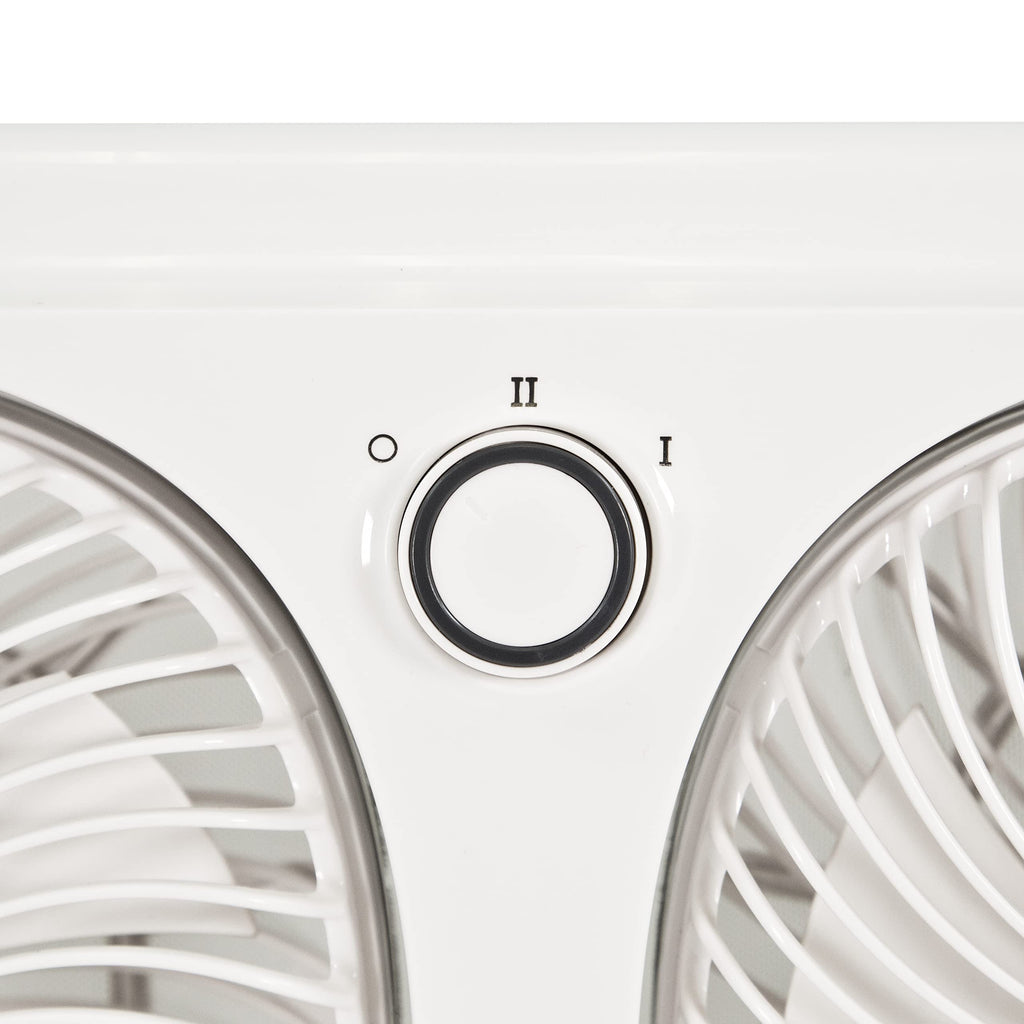 Twin Window Fan with 2 Speeds W333285