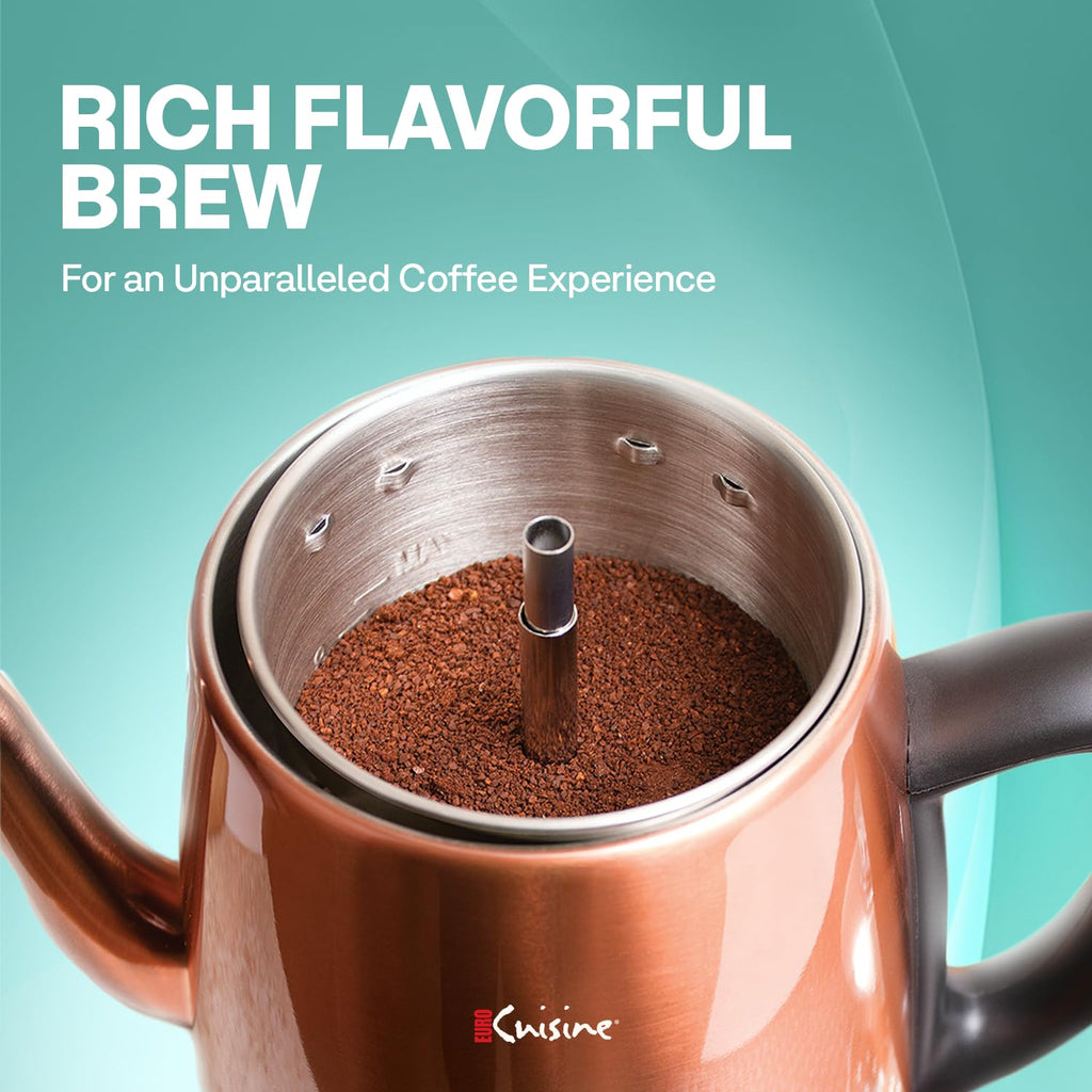 8 Cup Stainless Steel Electric Coffee Percolator V390180