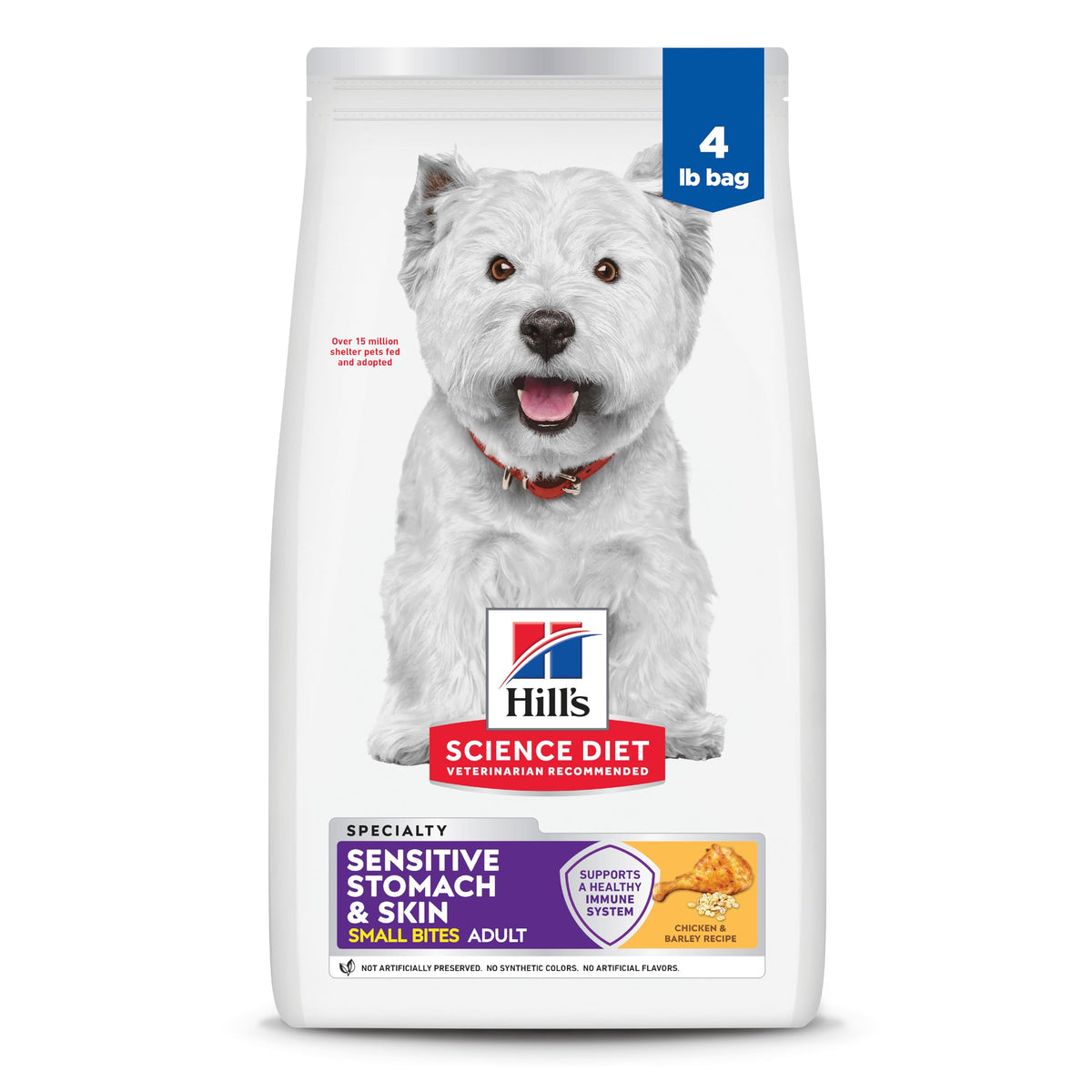Sensitive Stomach & Skin Small Bites Dry Dog Food M653620