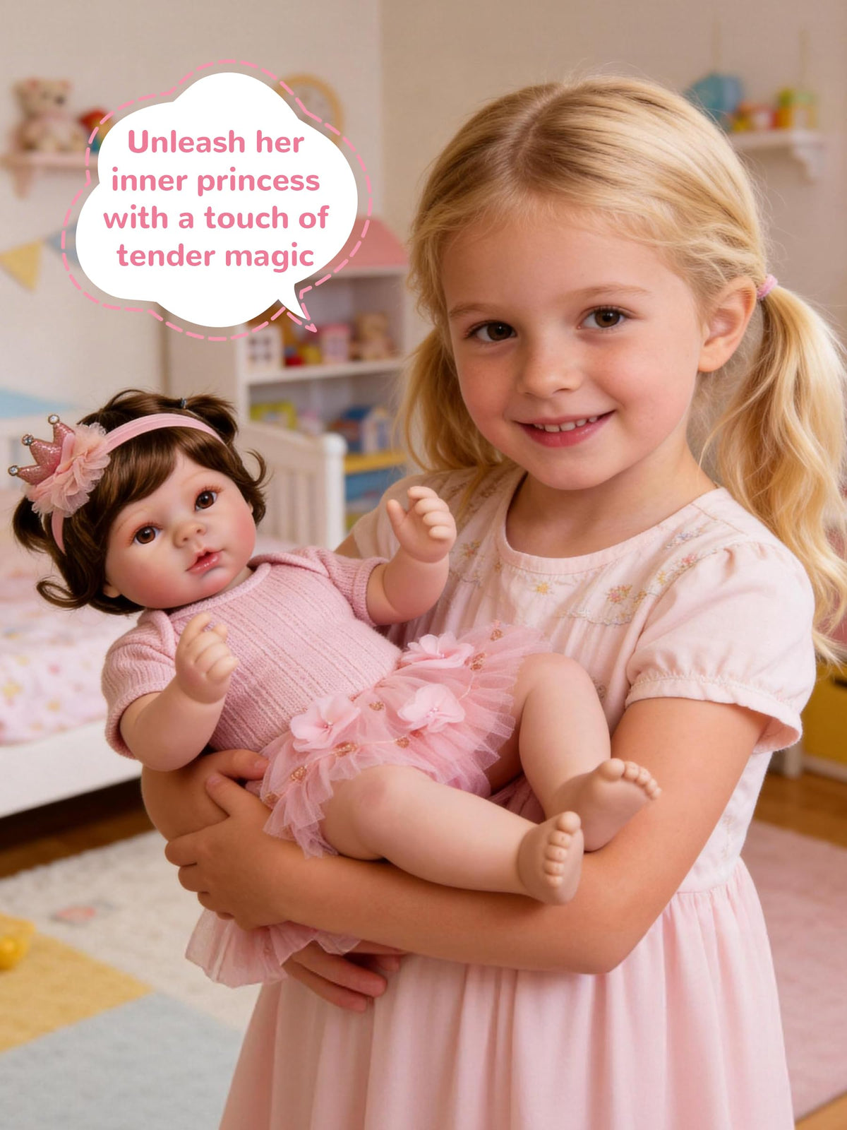 Pink Baby Doll Clothes 17-20 Inches S591