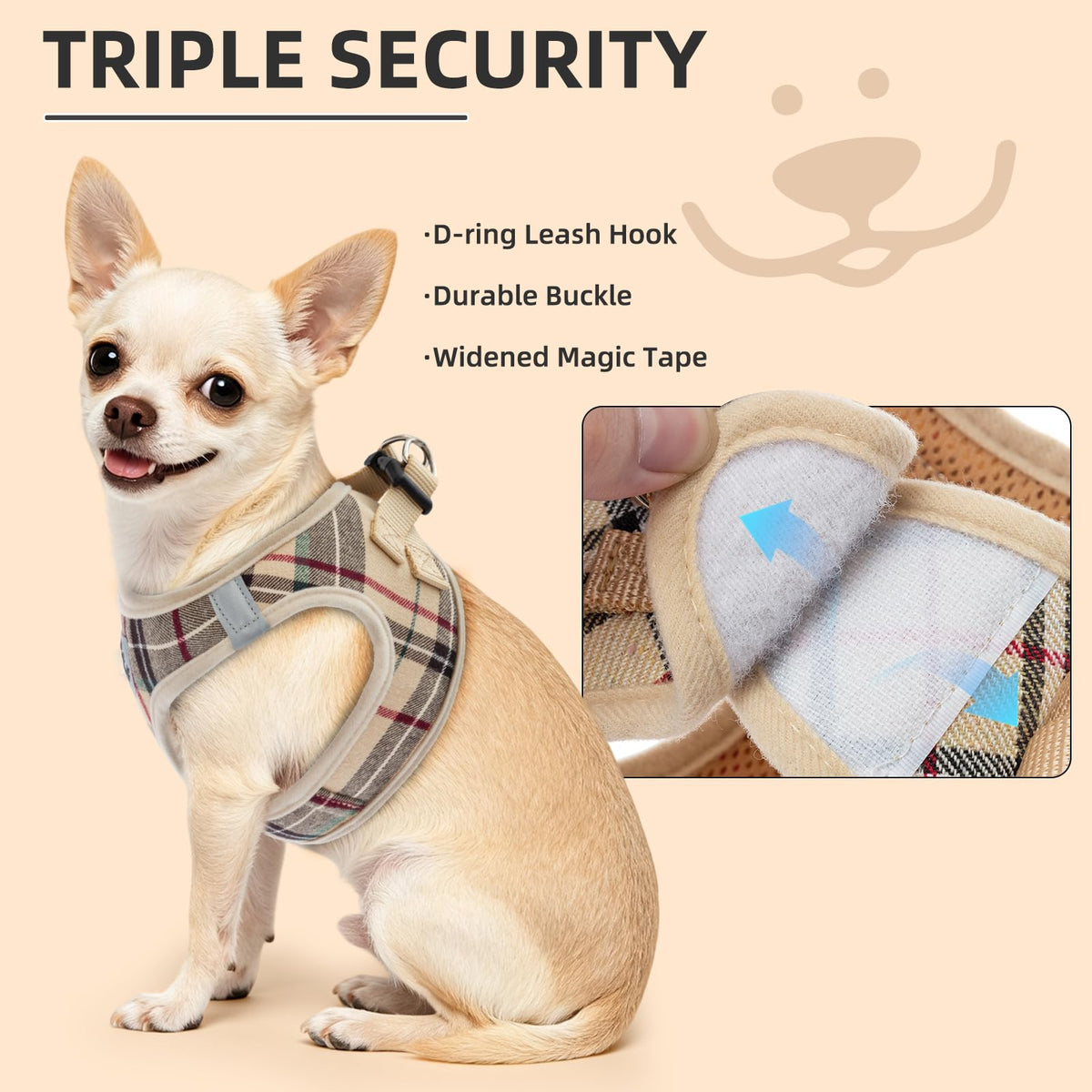 Dog Harness, Collar and Leash Set P124191