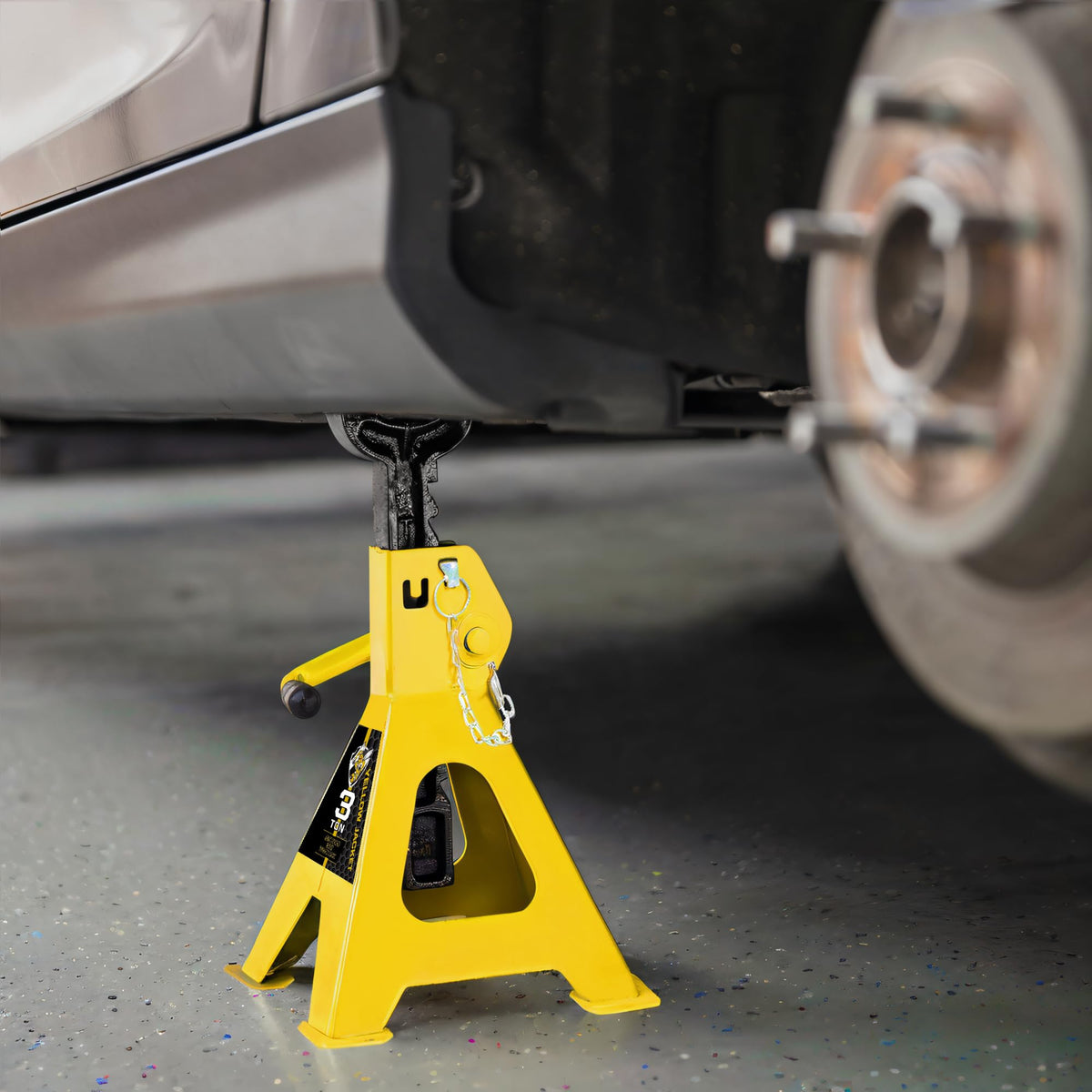 3 Ton Steel Car Jack Stands 1 Pair W6988