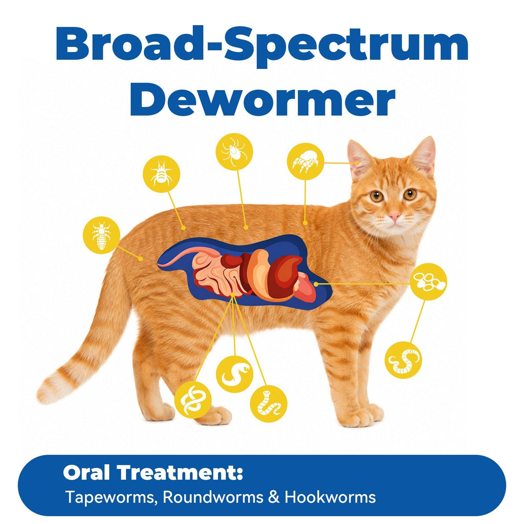 7 Way De-Wormer Chewable Tablets for Dogs & Cats, 50 Count G57833