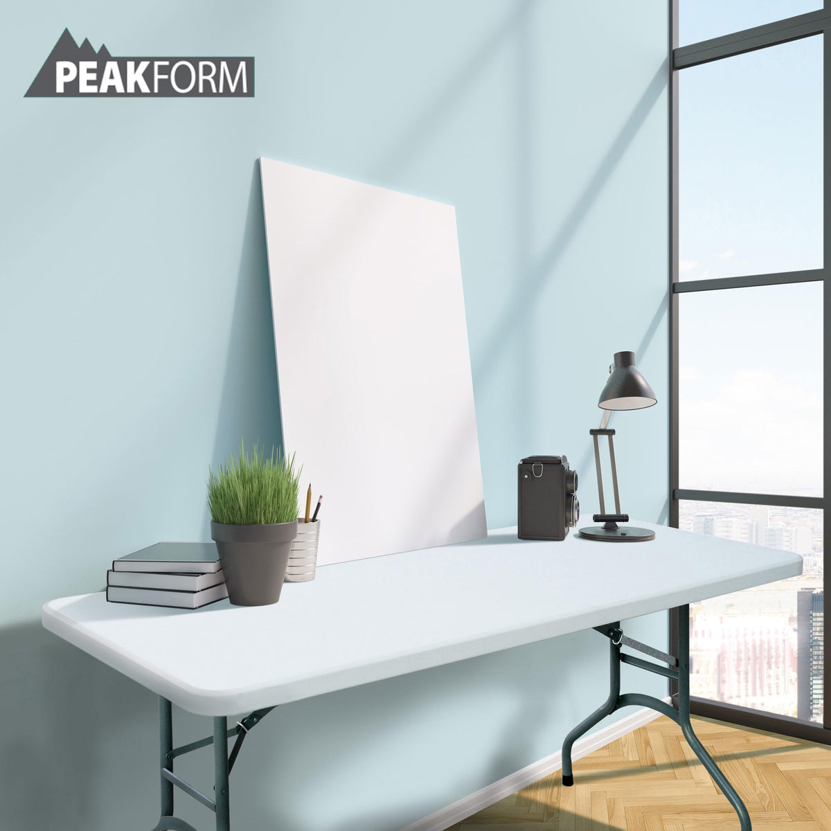 White 6 Foot Folding Multipurpose Table R900