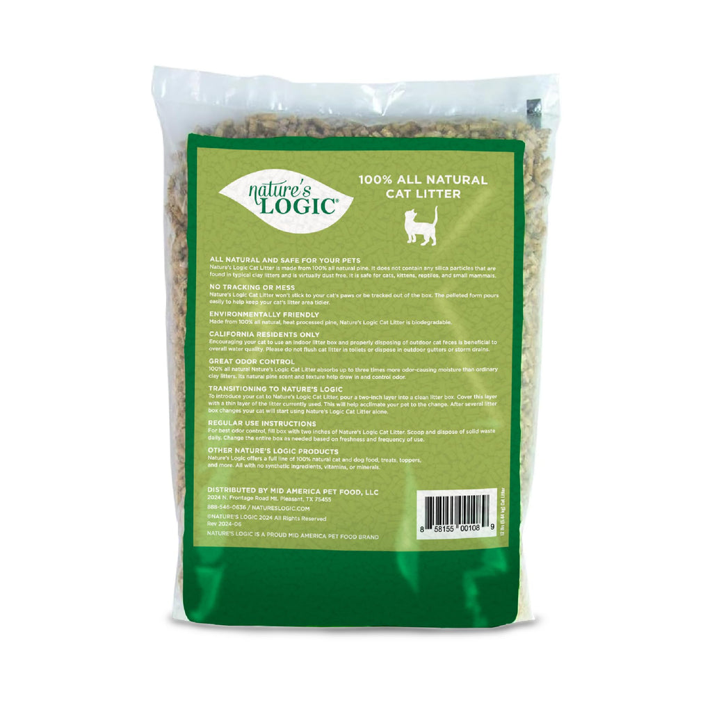 Pine Pellet Cat Litter 12 lb D17323