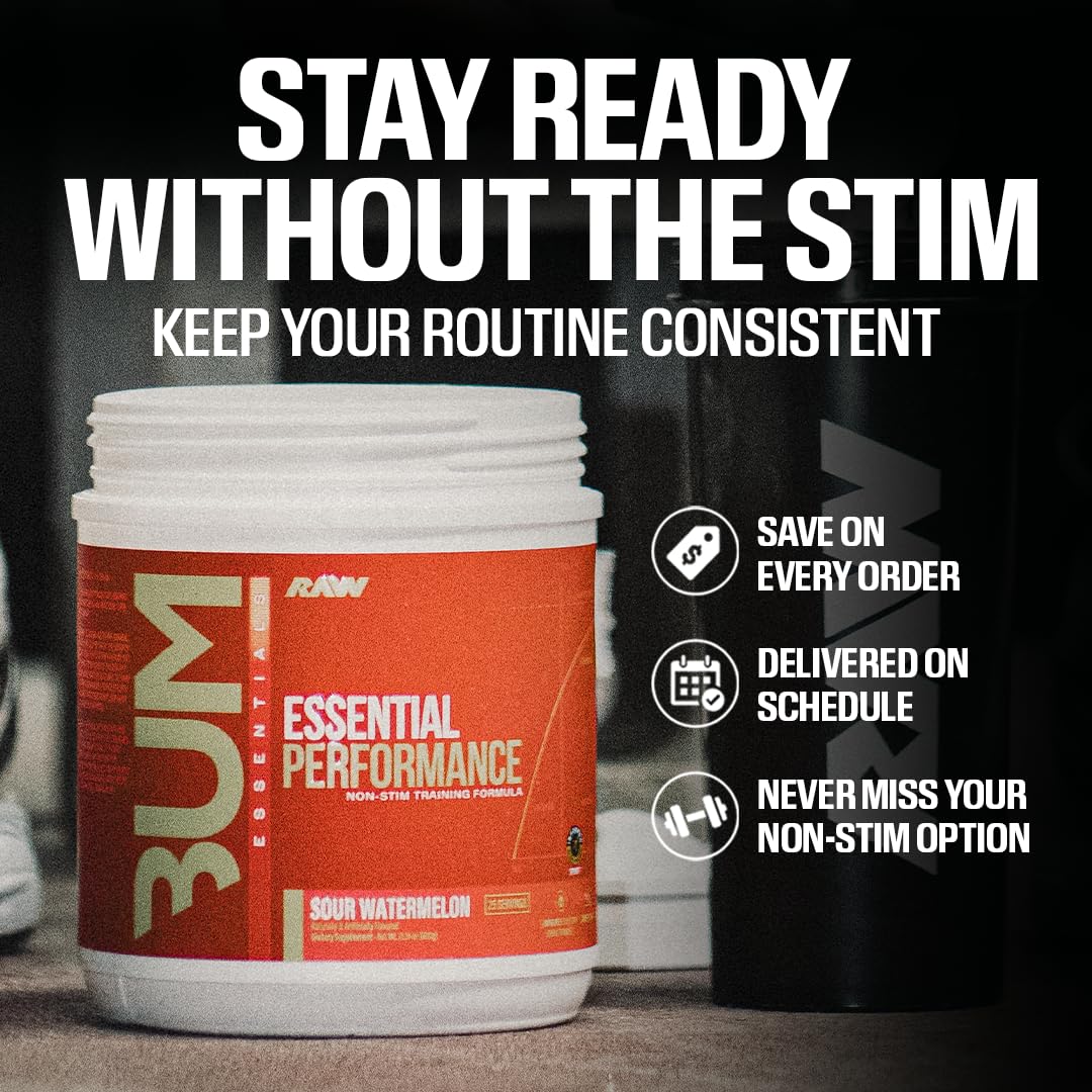 Non-Stim Pre-Workout Powder Strawberry Kiwi P8475