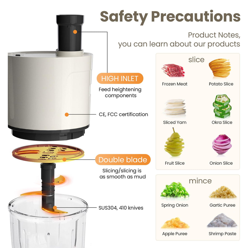 4-in-1 Waterproof Cordless Electric Vegetable Slicer Set I3856