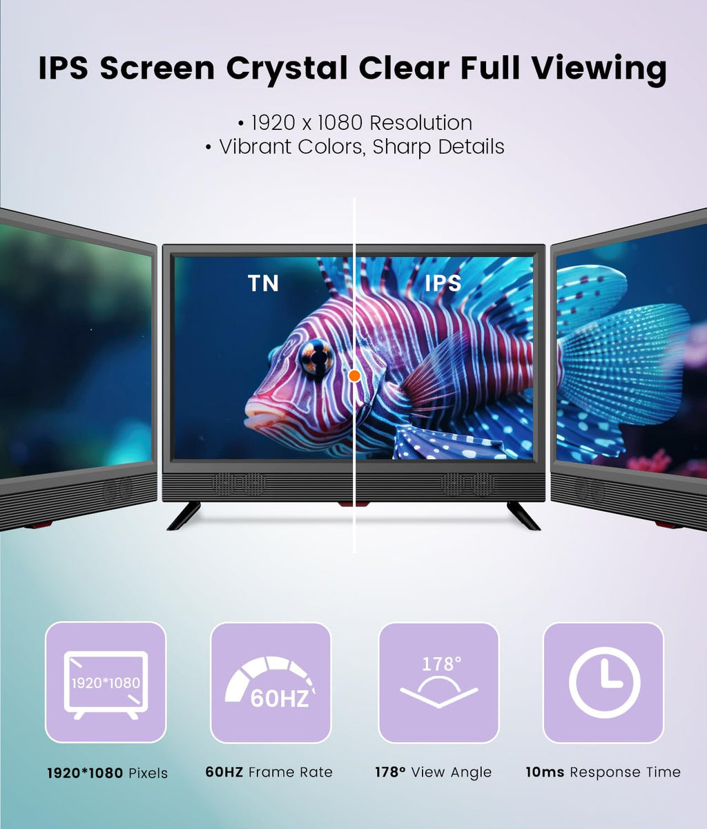22 Inch 1080p LED Flat Screen HDTV S551786