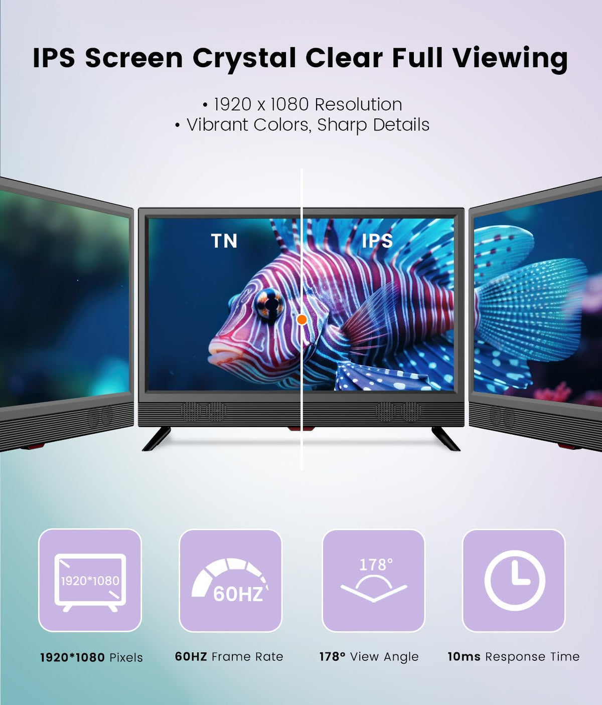 22 Inch 1080p LED Flat Screen HDTV S551786