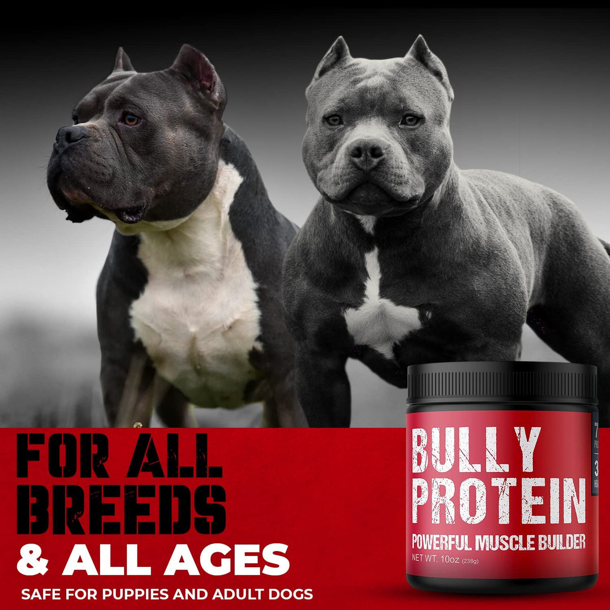 Real Meat Protein Powder for Dogs 60 Servings D7184