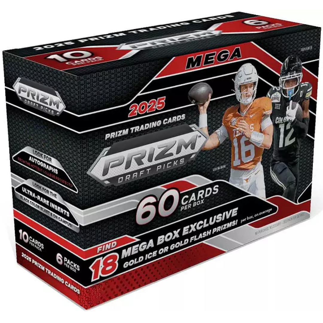 College Football Trading Cards Mega Box V780194