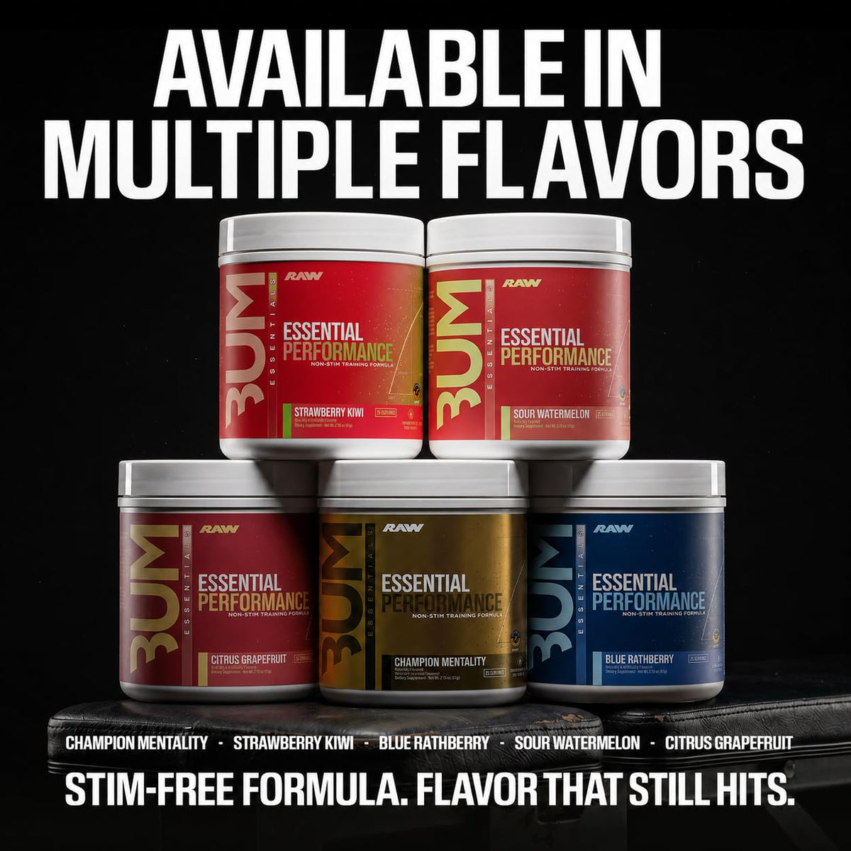 Non-Stim Pre-Workout Powder Strawberry Kiwi P8475