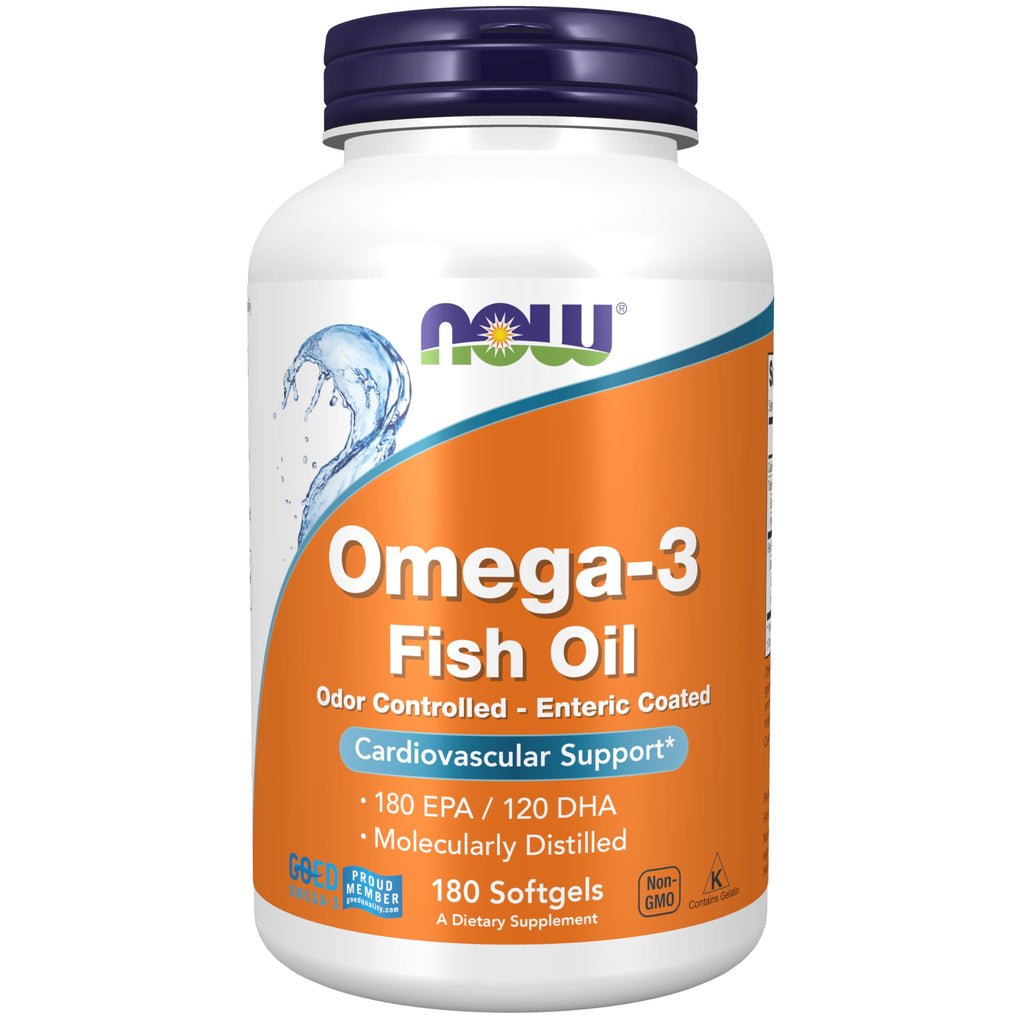 Omega-3 180 EPA / 120 DHA Enteric Coated 180 Softgels S355