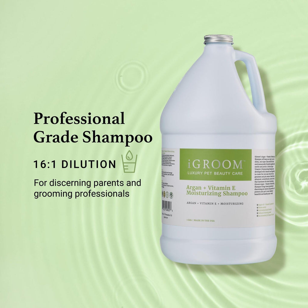 Argan Vitamin E Dog Shampoo Gallon S1708