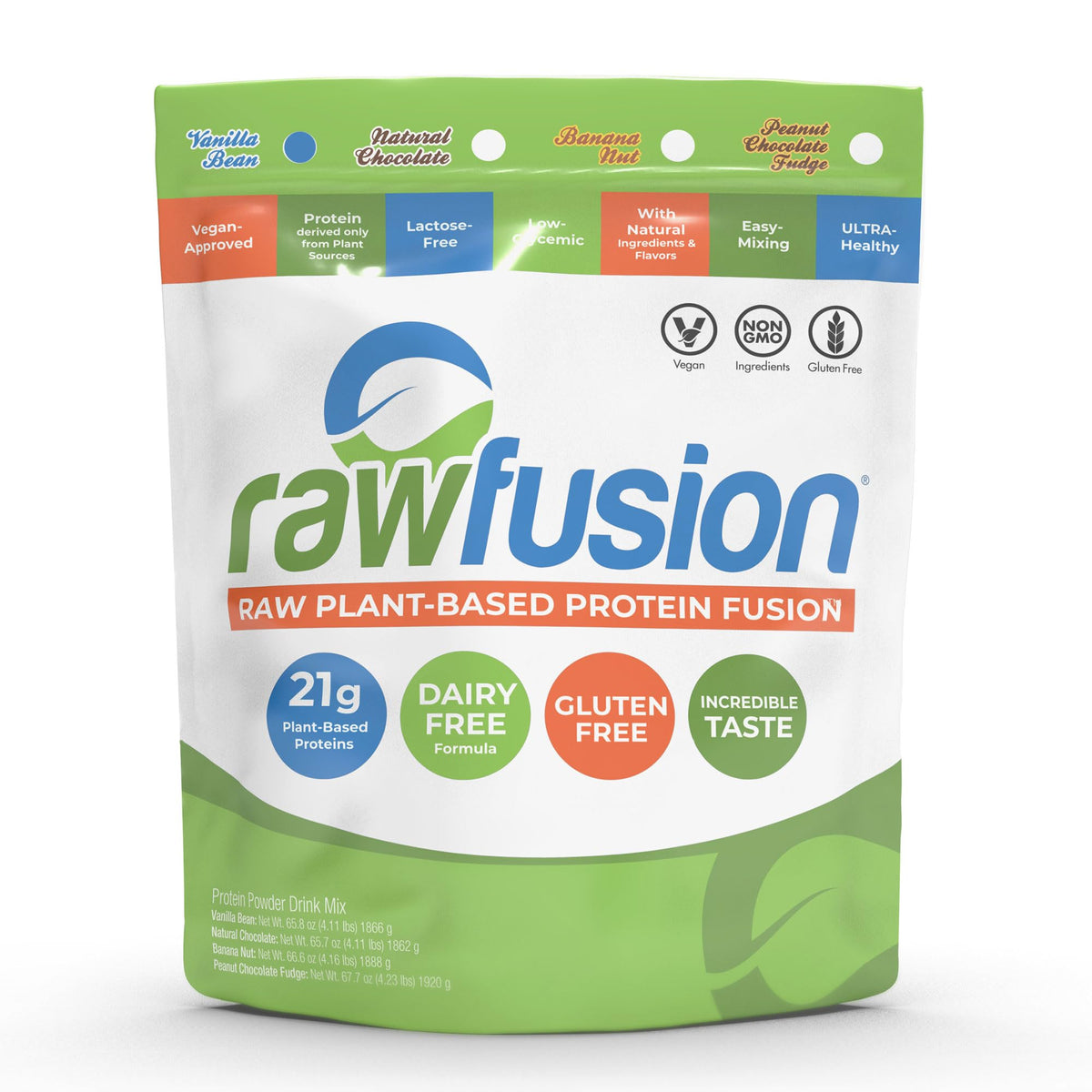 Vegan Protein Powder Vanilla Bean 60 Servings W147