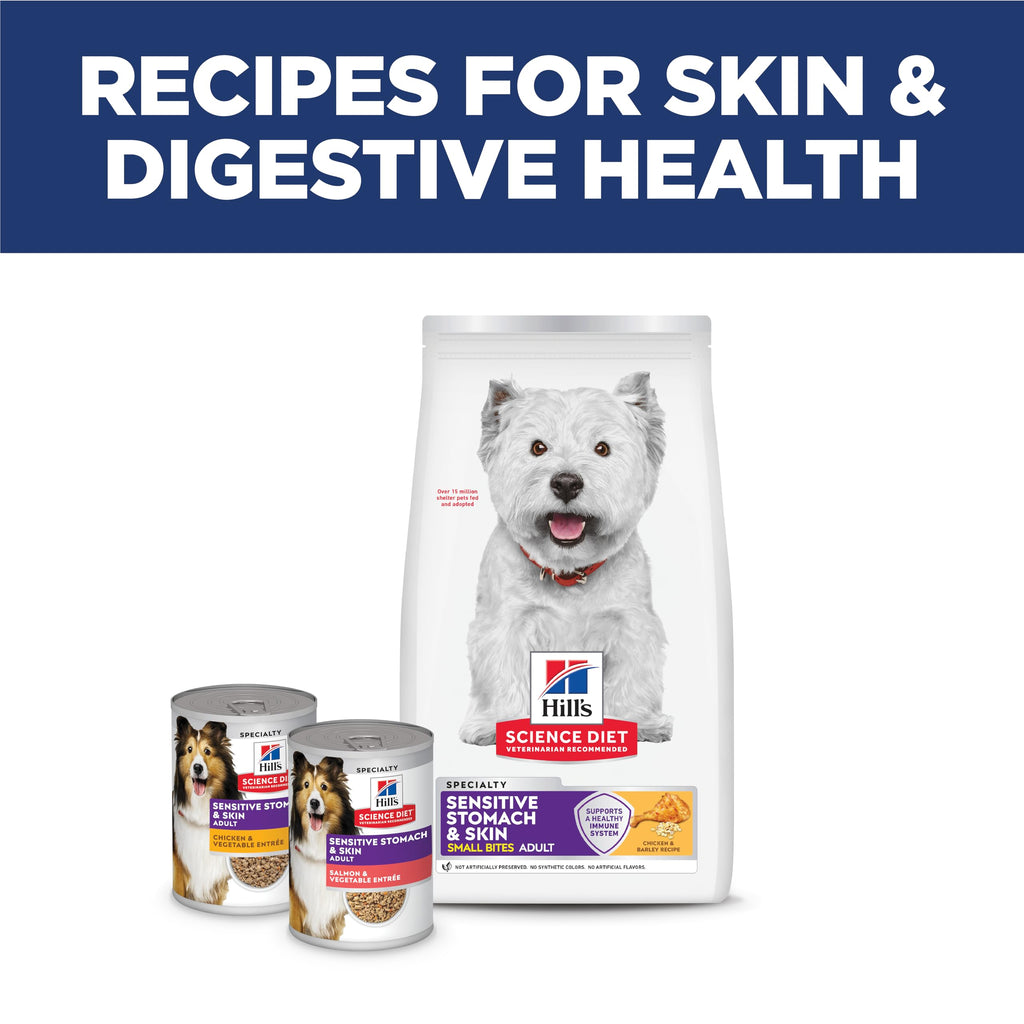 Sensitive Stomach & Skin Small Bites Dry Dog Food M653620