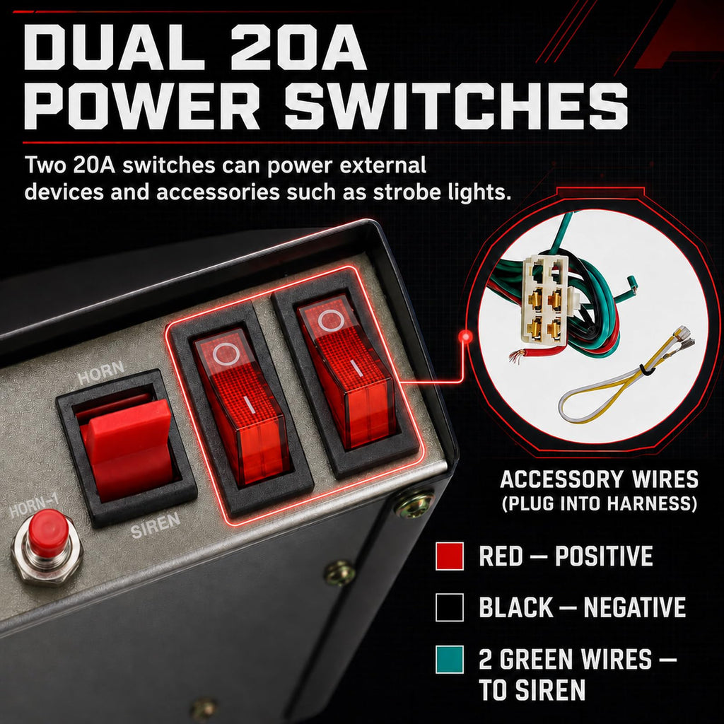12V 200W Vehicle Public Address System Kit W231676